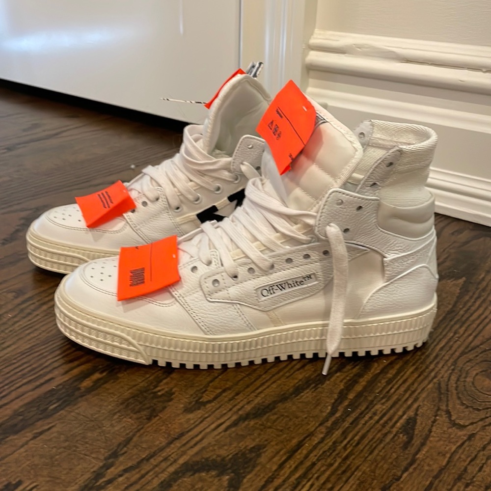 Off white sneakers